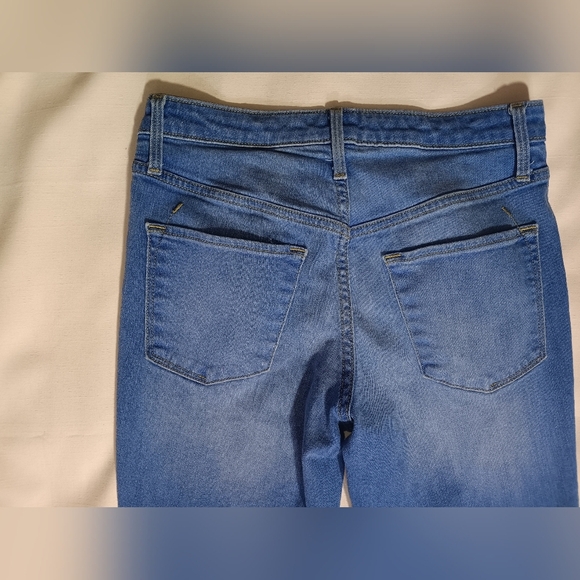 Mossimo Supply Co. Blue Straight Leg Jeans with Classic Wash - Picture 3 of 4